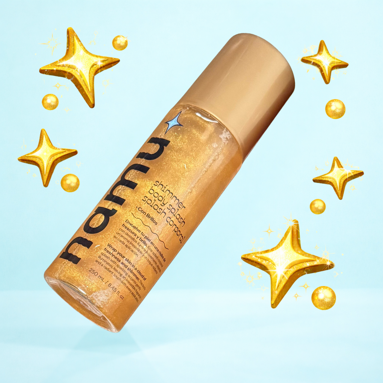 SPLASH CORPORAL CON BRILLO
