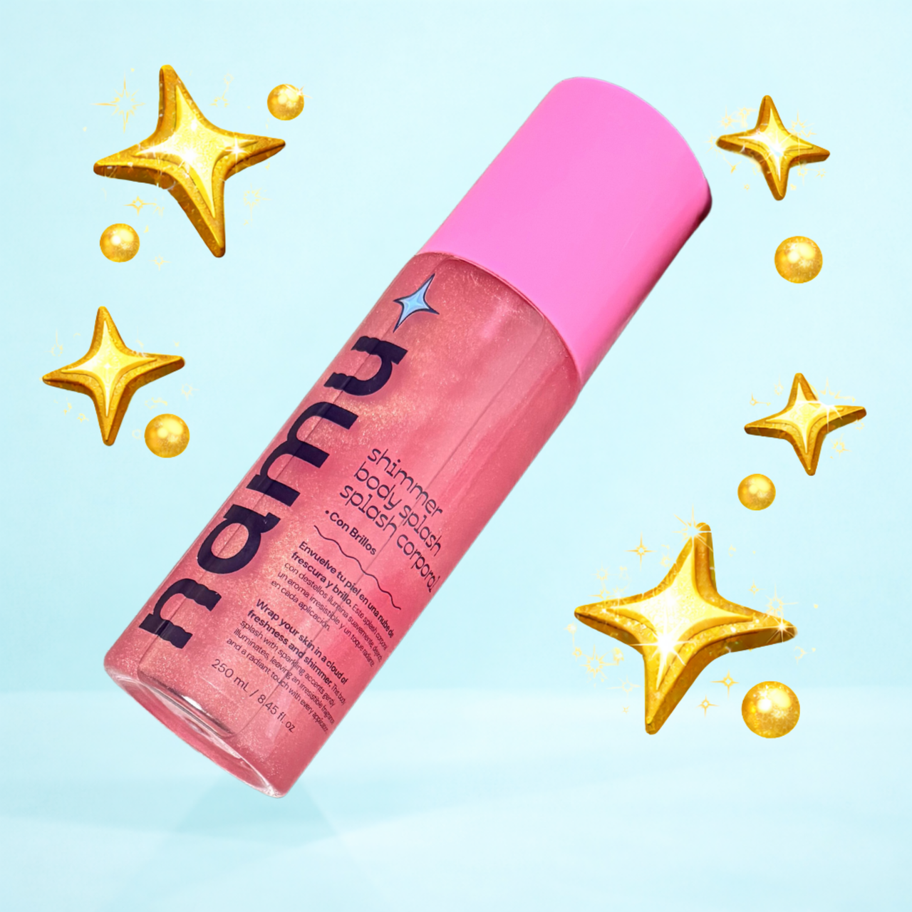 SPLASH CORPORAL CON BRILLO
