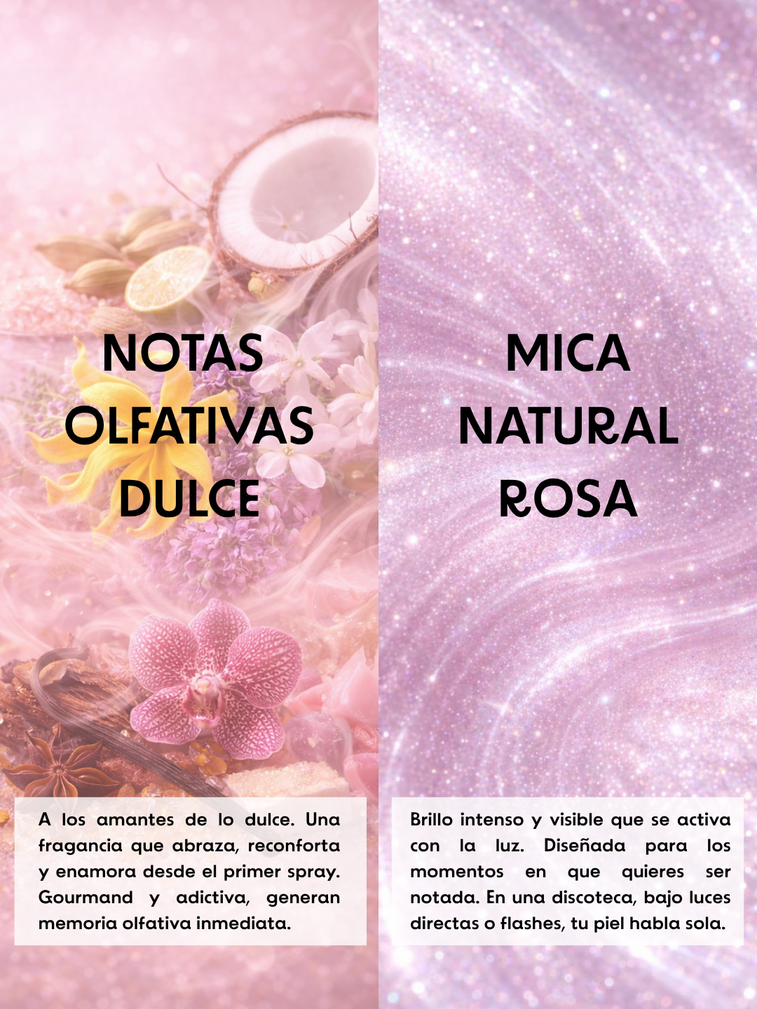 SPLASH CORPORAL CON BRILLO ROSA