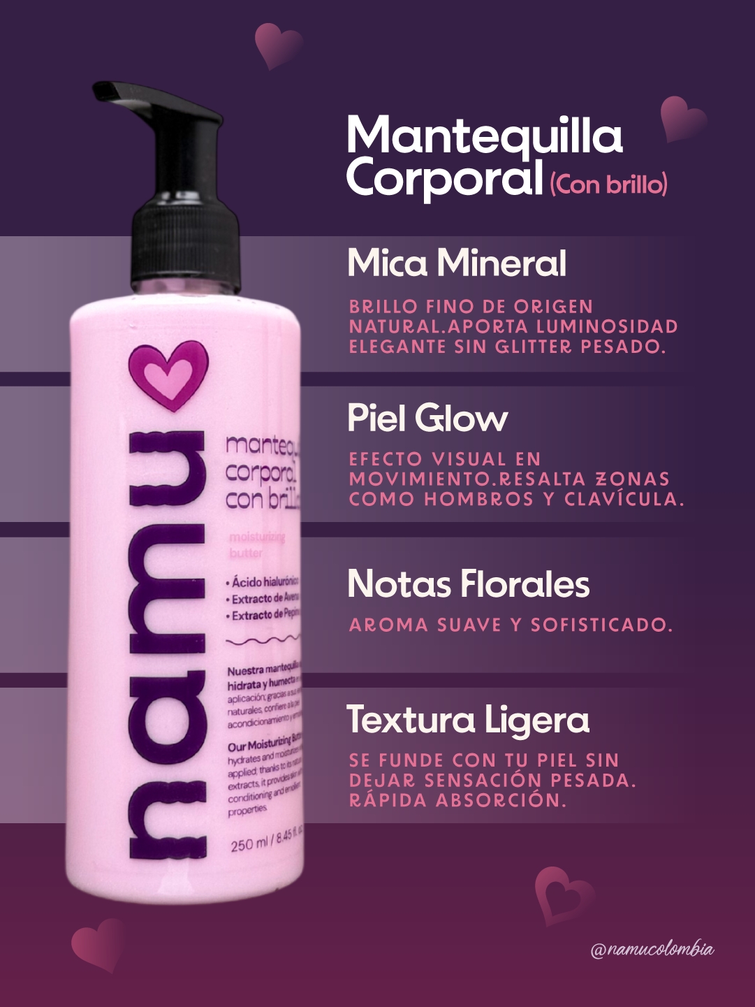 MANTEQUILLA CORPORAL CON BRILLO