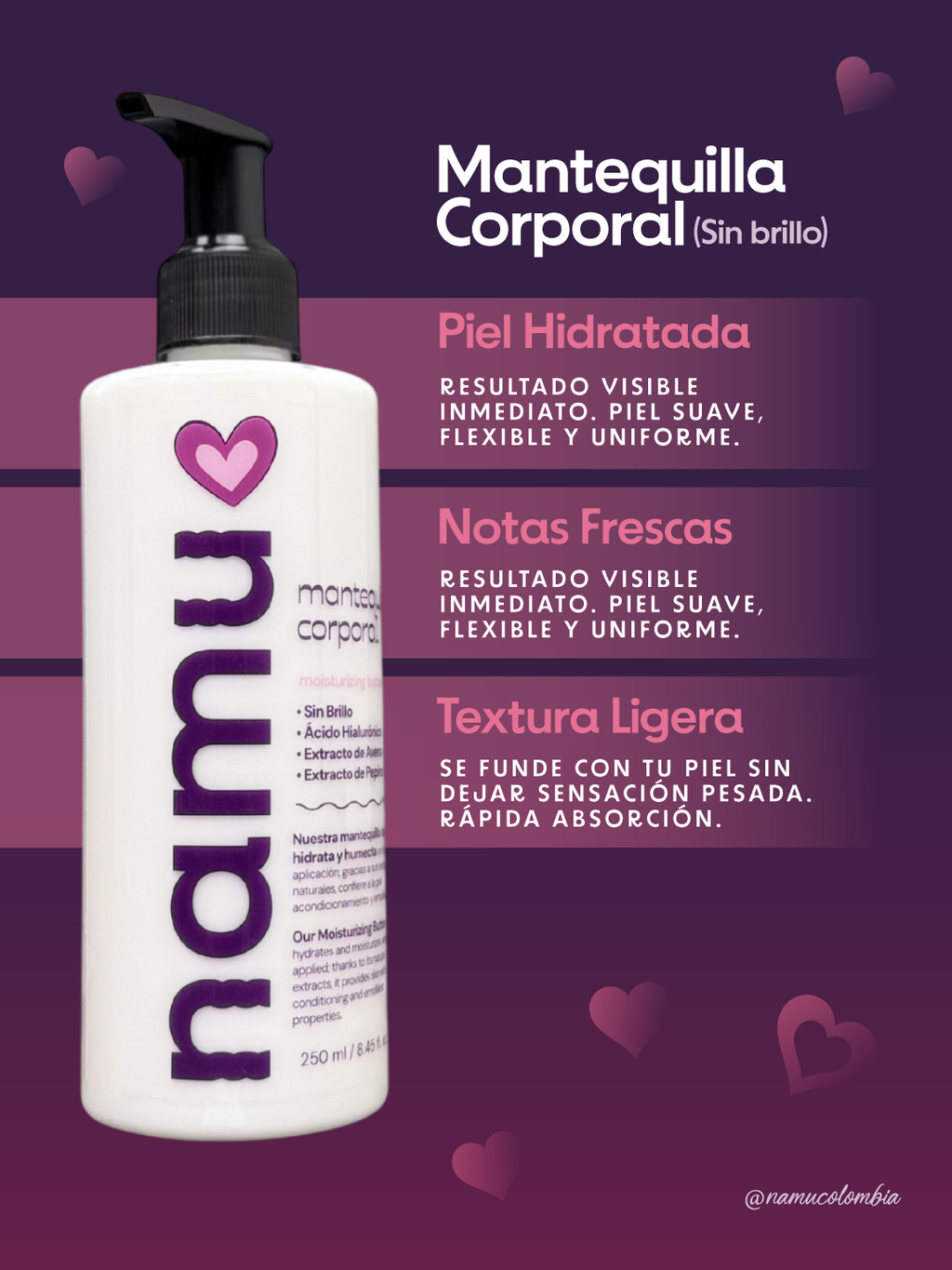 MANTEQUILLA CORPORAL SIN BRILLO