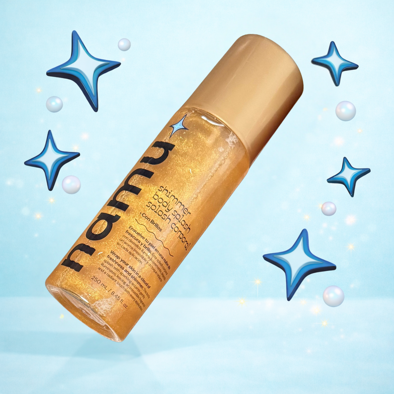 SPLASH CORPORAL CON BRILLO